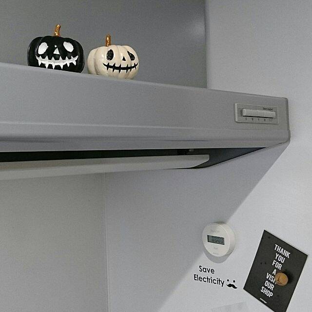 深まる秋のお楽しみ♡狭いスペースにちょこっとハロウィン