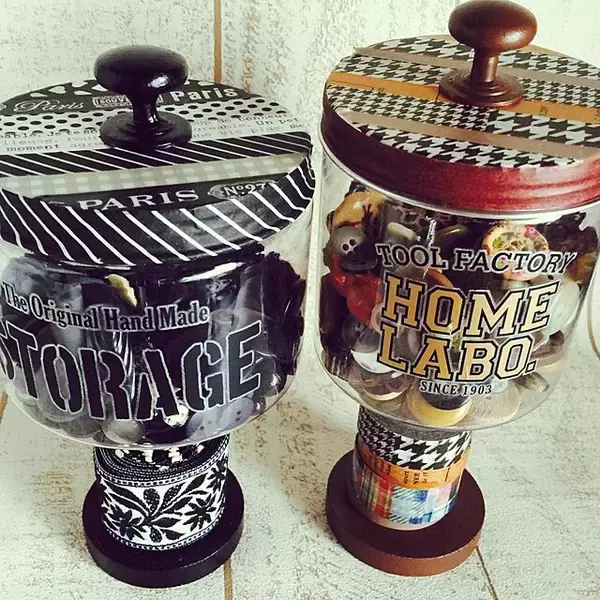 「お裁縫がもっと楽しくなる♪100均商品で作る裁縫道具収納」の画像