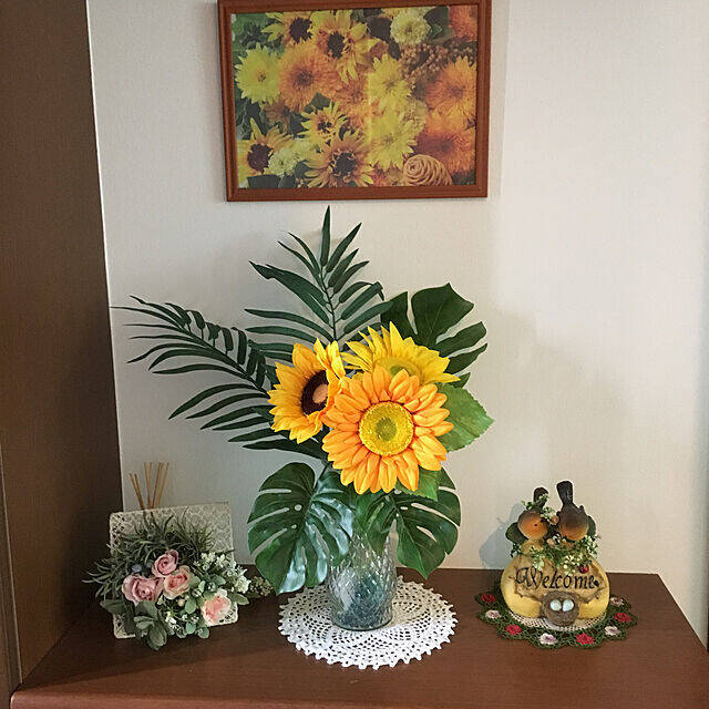 手軽に飾って空間が華やぐ♡ダイソーのフェイクフラワー