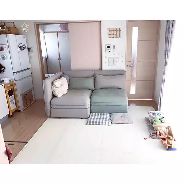 「シンプルデザインにひと目ぼれ♡IKEAの家具で洗練された空間づくり」の画像