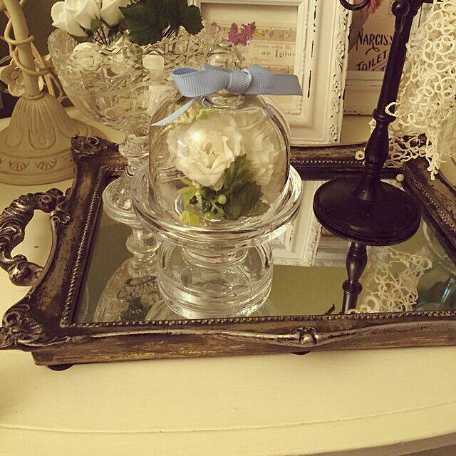 アイテムの魅力を引き立てる♡セリアのガラスドーム