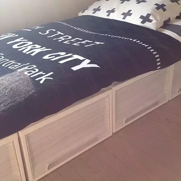 「もう収納が足りないなんて言わせない！ベッド下収納のコツ」の画像