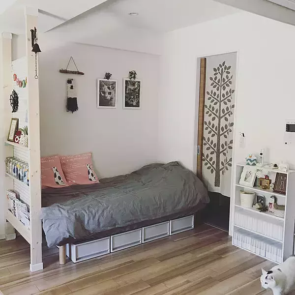 「もう収納が足りないなんて言わせない！ベッド下収納のコツ」の画像