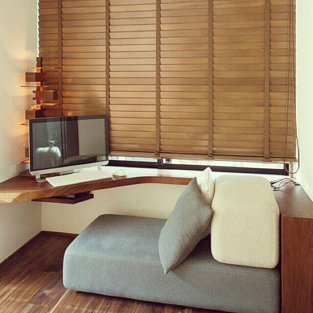 身体と心にこんなに優しい♡自然素材を使ったお部屋