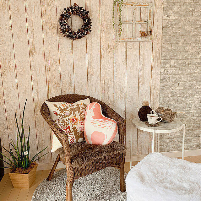 身体と心にこんなに優しい♡自然素材を使ったお部屋