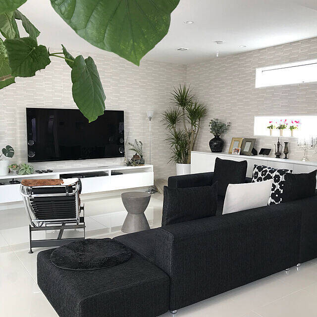 上質な時間を過ごしたい♡シンプルモダンのリビング