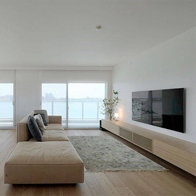 上質な時間を過ごしたい♡シンプルモダンのリビング