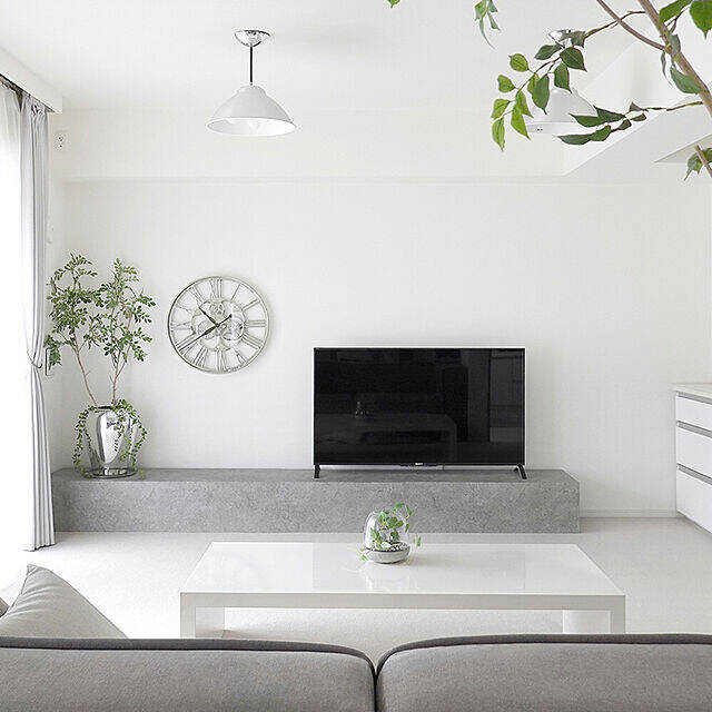 上質な時間を過ごしたい♡シンプルモダンのリビング