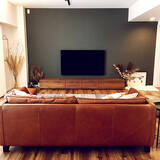 「上質な時間を過ごしたい♡シンプルモダンのリビング」の画像8