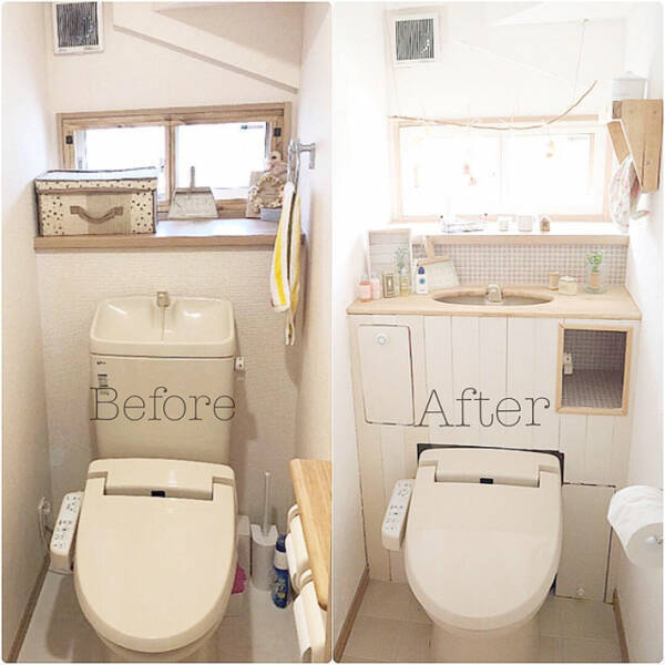 タンクレス風にdiy おうちのトイレの雰囲気をチェンジ 年2月15日 エキサイトニュース
