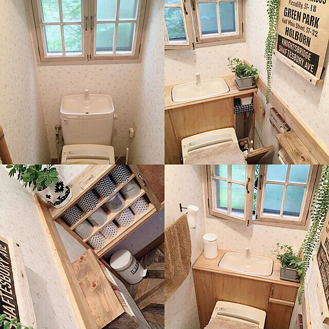 タンクレス風にDIY！おうちのトイレの雰囲気をチェンジ