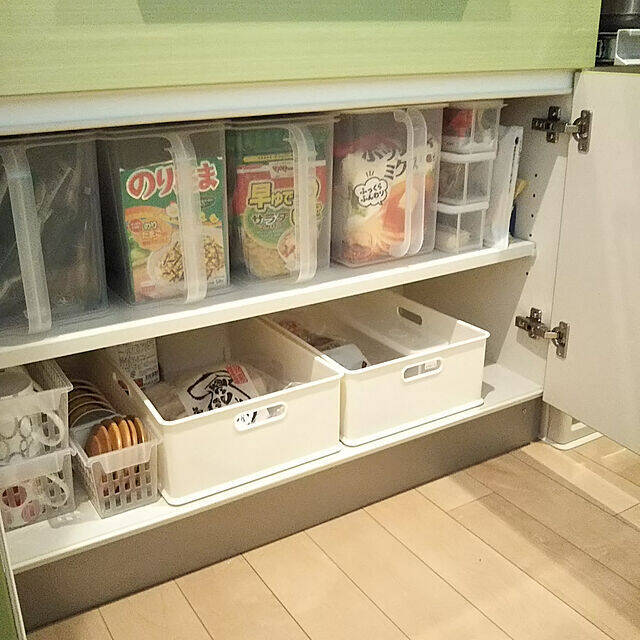 扉の中にどう配置してる？キッチン収納内のレイアウト - エキサイト 