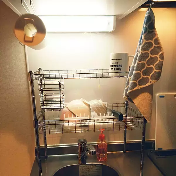 「幅も高さもカスタマイズできる☆ダイソーのジョイントラック」の画像