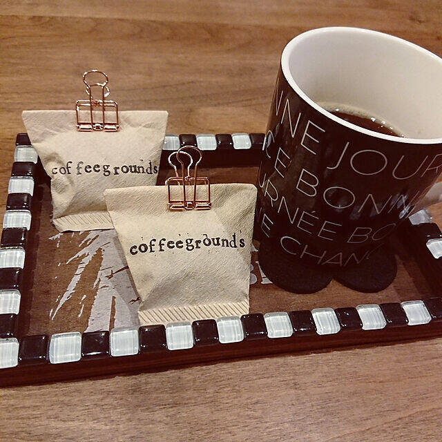 ハンドメイドやアレンジに最適♪コーヒーフィルター活用術