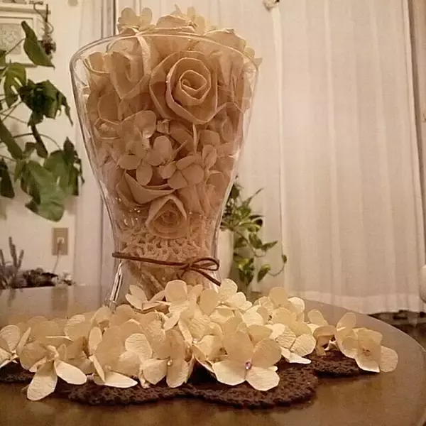 「ハンドメイドやアレンジに最適♪コーヒーフィルター活用術」の画像