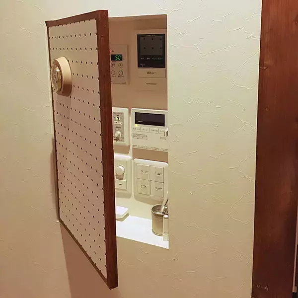 「実はこれ隠してます！ユニークな目隠し＆収納アイディア集」の画像