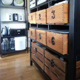 「素朴な風合いがたまらなく魅力的♡木箱のキッチン収納」の画像10