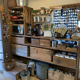 「素朴な風合いがたまらなく魅力的♡木箱のキッチン収納」の画像5