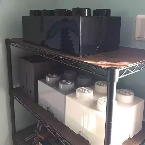 「もうイライラしない♪遊びも片付けも楽しくなるレゴ収納」の画像