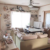 「リゾート感があってリラックス♡雰囲気ある南欧風リビング」の画像3