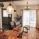 「リゾート感があってリラックス♡雰囲気ある南欧風リビング」の画像7