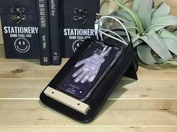 「「塗って付けるだけ☆色々使えるマグネット付きペンスタンド」 by PANDA.factoryさん」の画像