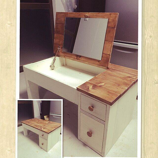 デザインも使い勝手も思いのまま！自分仕様のテーブルDIY