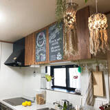 「もっと快適なキッチンに♪扉・壁・換気扇のリメイク集」の画像1