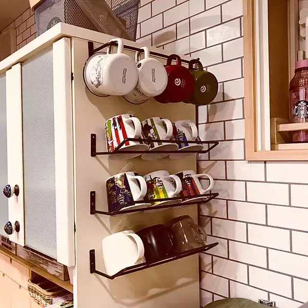 「いろいろなところで大活躍！セリアのアイアンウォールバー」の画像