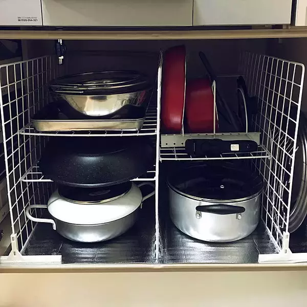 「我が家にぴったりが叶う！100均ワイヤーネット活用術10選」の画像