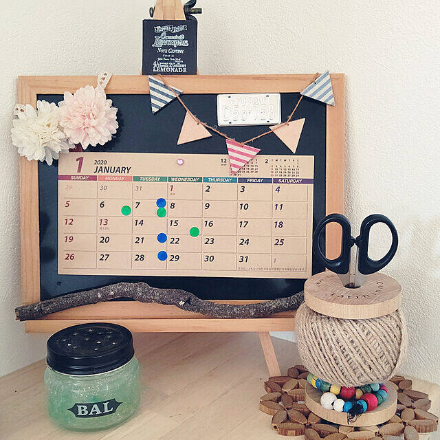 市販のカレンダーをオリジナルに☆アレンジ術をご紹介