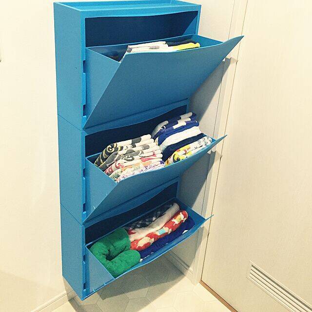 IKEA 靴箱 ステルシューズボックス2段 - メルカリ IKEA ステル靴収納 