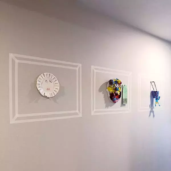 「愛情たっぷり♪マスキングテープで子ども部屋をDIY」の画像