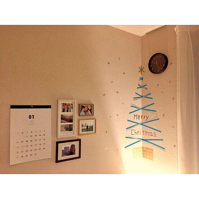 愛情たっぷり♪マスキングテープで子ども部屋をDIY