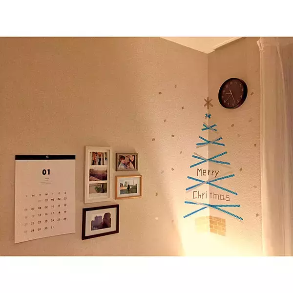 「愛情たっぷり♪マスキングテープで子ども部屋をDIY」の画像