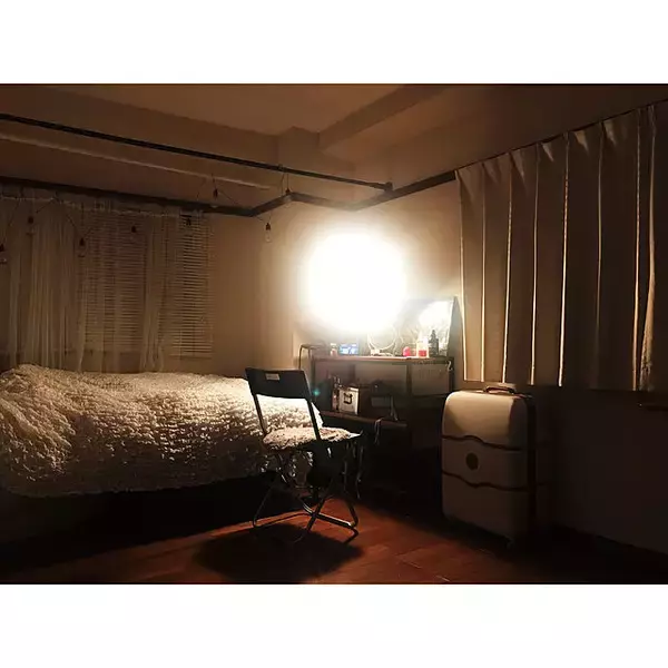 「「23m2。アイテムの多用途使いが鍵。心地よい風景のあるワンルーム」 by sen_93_さん」の画像