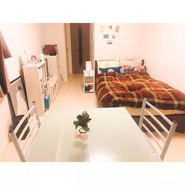 「「26m2。大切にしたメリハリある生活。ほっこりナチュラル1K」 by rrrrkkkkさん」の画像