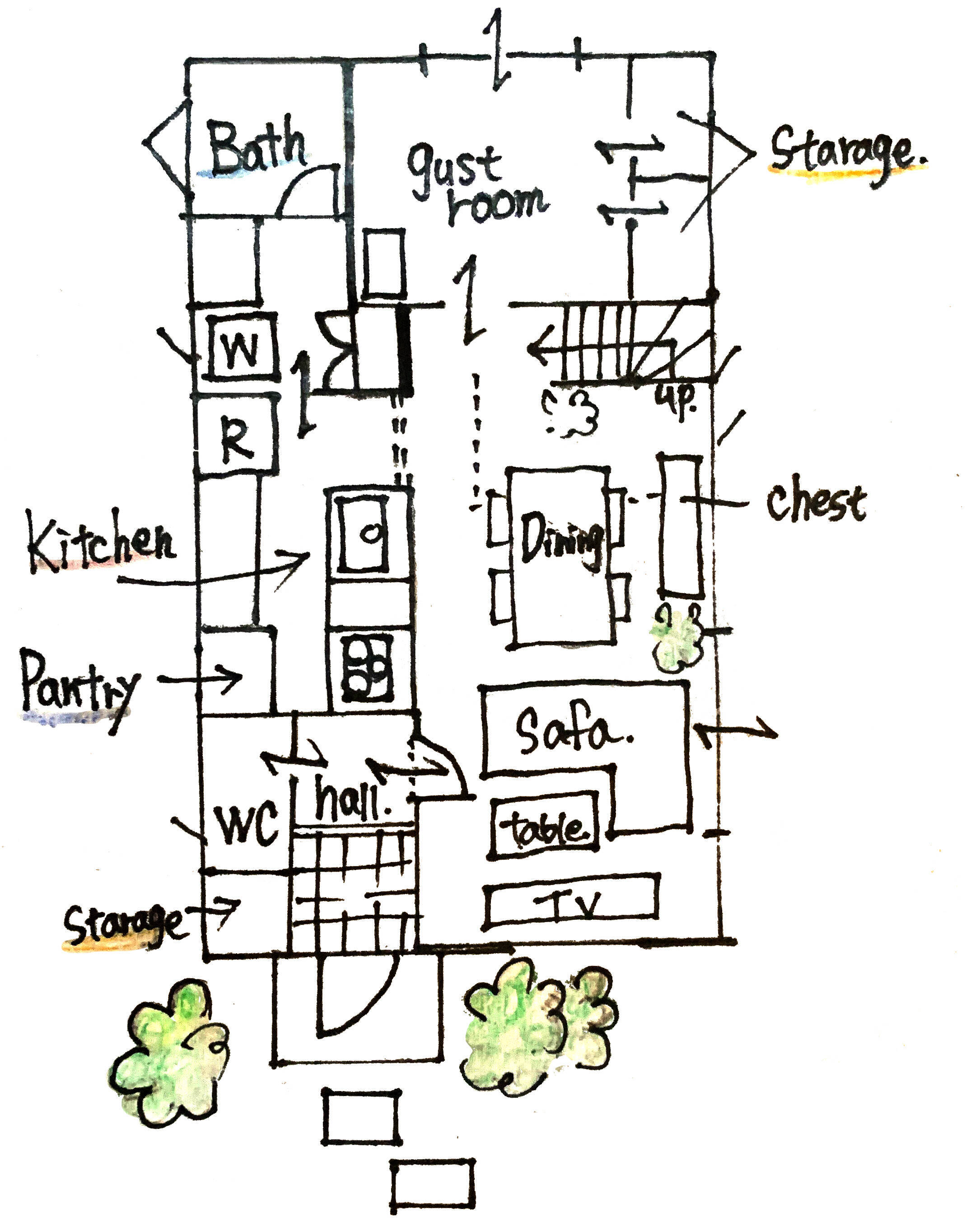 「ひと目惚れ×好きな色で実現する、憧れのカフェスタイル」 by Emaさん