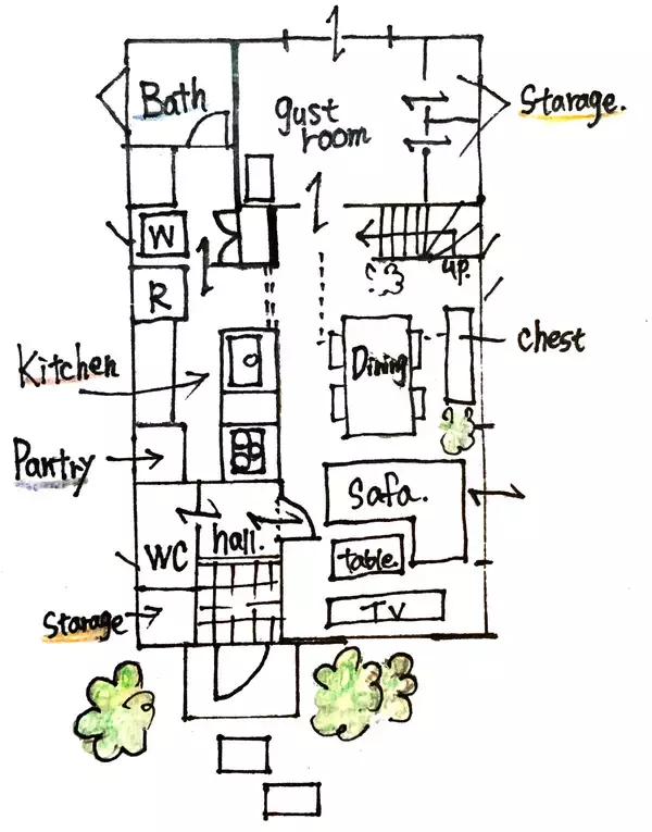 「「ひと目惚れ×好きな色で実現する、憧れのカフェスタイル」 by Emaさん」の画像