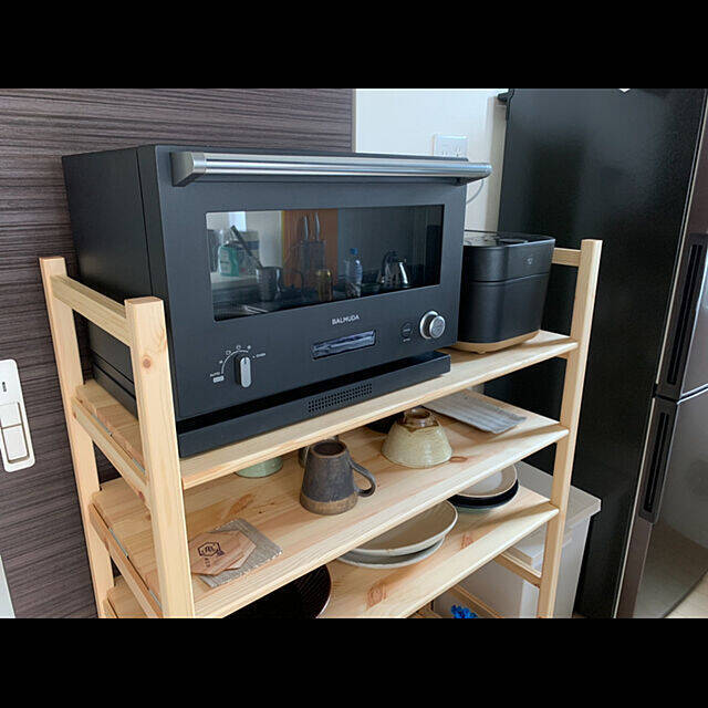 高いデザイン性で憧れのキッチンに☆BALMUDAの家電に注目