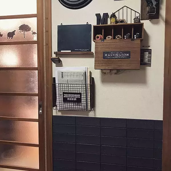 「ナチュラルなお部屋になじむ♡DIYのインターフォンカバー」の画像