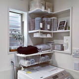 「タオルの指定席で便利な毎日♡バスルームのタオル収納術」の画像5