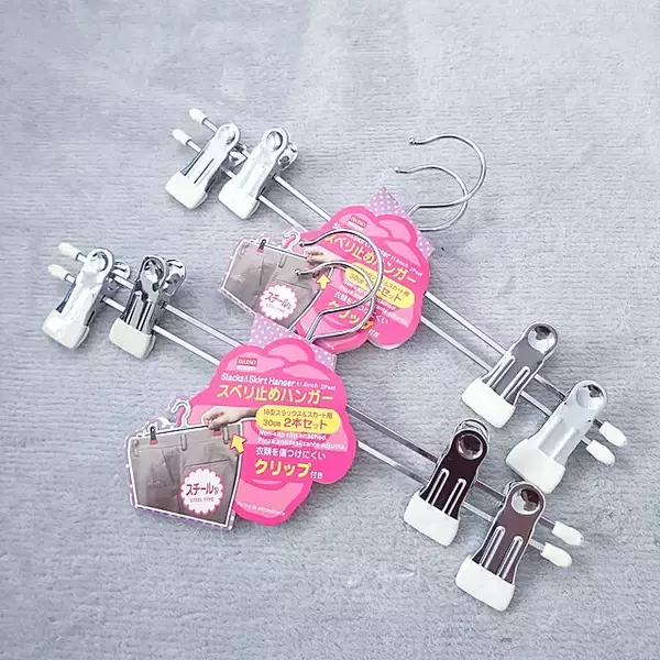 「今すぐに使いたくなる☆100均で買えるおすすめハンガー」の画像