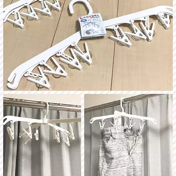 「今すぐに使いたくなる☆100均で買えるおすすめハンガー」の画像