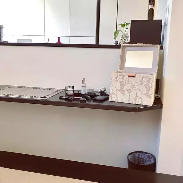 「どんな場所でやっているの？みんなのメイクスペース実例」の画像