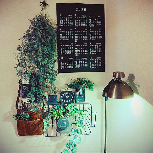 セリアのカレンダーをインテリアに！おどろきのクオリティ