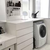 「サニタリーをDIYでハイセンスに♪洗面所の魅せ方10選」の画像2