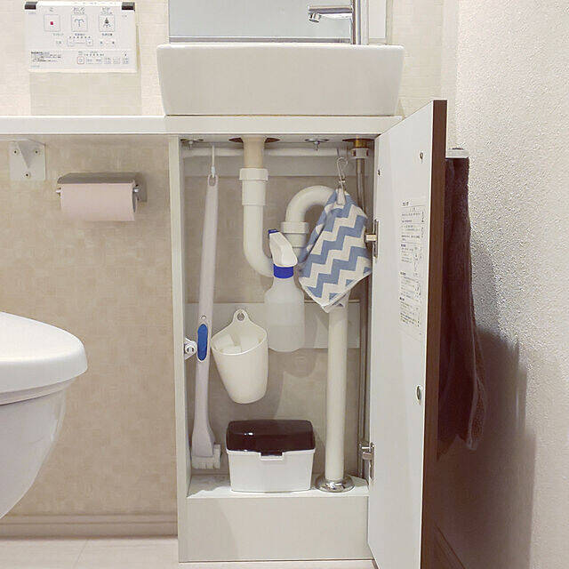 掃除しやすく快適な置き場所に！トイレブラシの収納方法