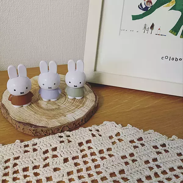 「お家のちょっとしたスペースに♡100均のマスコットアイテムが使える！」の画像