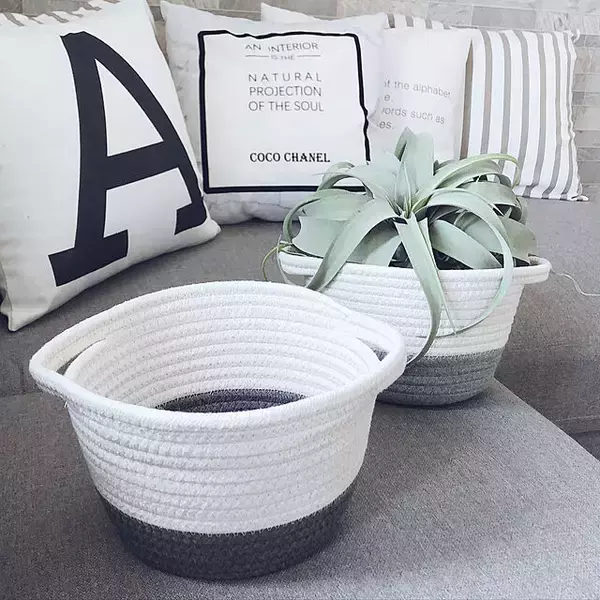 「バリエーション豊富♡いろいろ使えるダイソーのバスケット」の画像